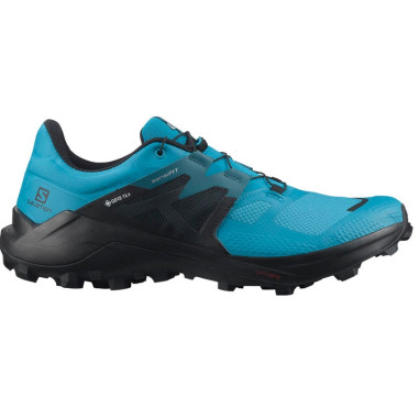 Chaussures Running SALOMON Homme WILDCROSS Bleue / Grise