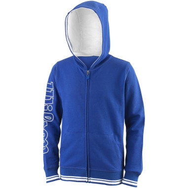 Veste à Capuche WILSON Junior TEAM II Bleu 2023