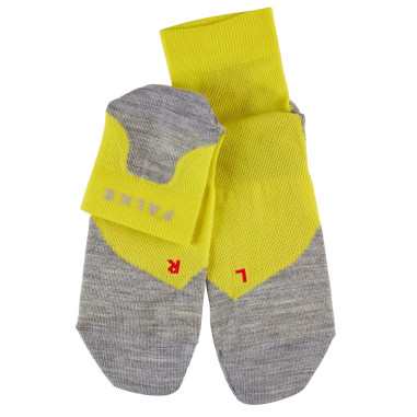 Chaussettes FALKE Homme RU5 Short Grise / Jaune PE 2019