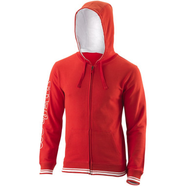 Veste à Capuche WILSON Junior TEAM II Rouge 2023