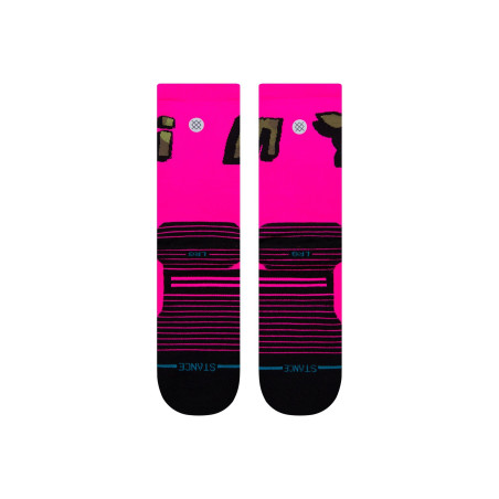 Chaussettes STANCE Homme CINELLI RP PERF Rose / Noir
