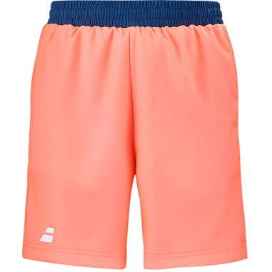 Short BABOLAT Garçon PLAY Fushia / Bleu 2022