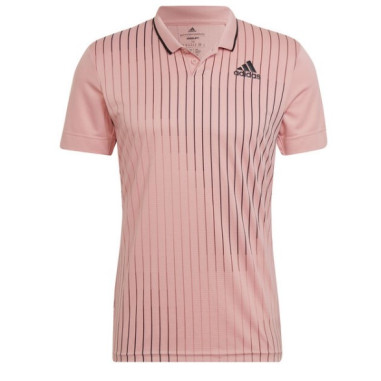 Polo ADIDAS Homme MELBOURNE POLO Rose Noir PE 2022
