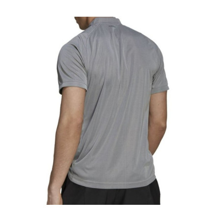 Polo ADIDAS Homme FRLT PB Gris / Rouge PE 2021