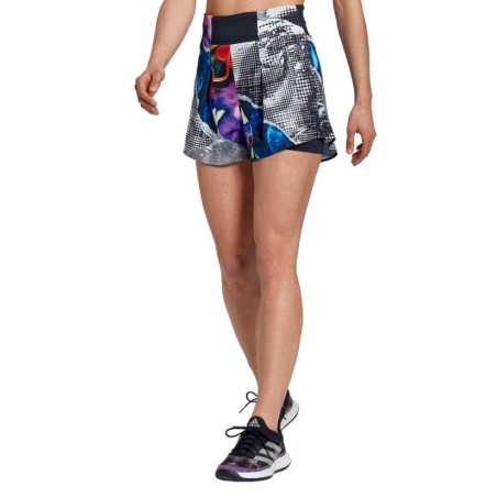 SHORT ADIDAS Femme Tennis avec Cuissart Multi Color PE 2022