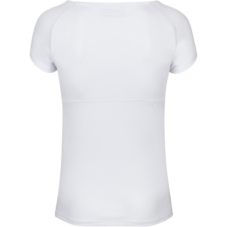 T-Shirt BABOLAT Fille PLAY Cap Sleeve Blanc 2020
