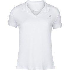 Polo BABOLAT Fille PLAY Blanc 2020 2