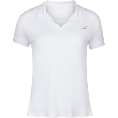 Polo BABOLAT Fille PLAY Blanc 2020