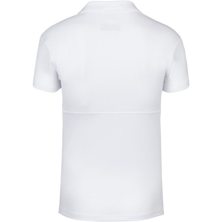 Polo BABOLAT Fille PLAY Blanc 2020