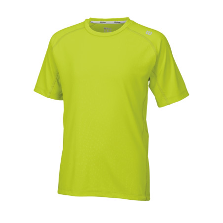 T-Shirt WILSON Garçon Solar Lime AH 2015