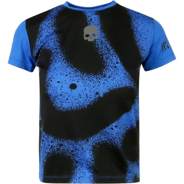 T-Shirt HYDROGEN Garçon SPRAY TECH TEE PE Bleu / Noir 2022