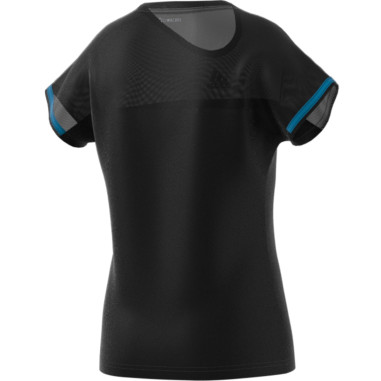 T-Shirt ADIDAS Fille G ESCOUADE Noir / Bleu PE...