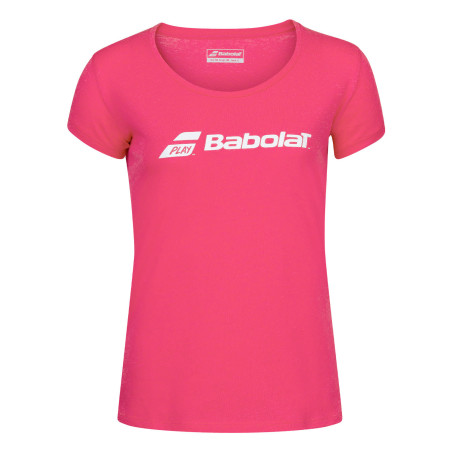 T-Shirt BABOLAT Fille EXERCISE Tee  GIRL Rose 2019