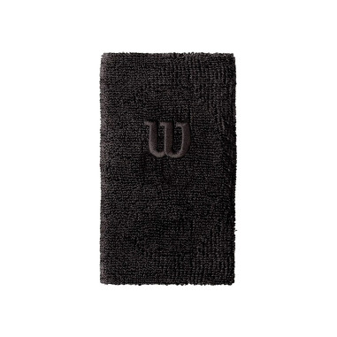 Poignets Eponge WILSON Extra Wide Noir PE 2022