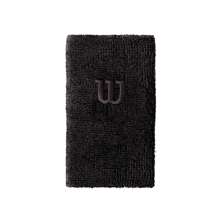 Poignets Eponge WILSON Extra Wide x2 Noir PE 2022