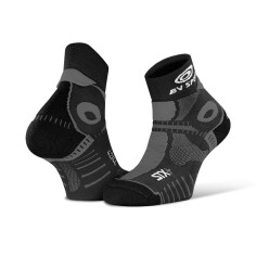 Chaussettes Running Trail BV SPORT STX+ Noir / Gris PE 2020