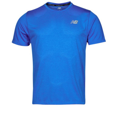 T-Shirt Manches Courtes Running NEW BALANCE Homme IMPACT RUN SS Bleu  PE 202