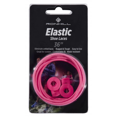 Lacets  RONHILL Elastic shoe rose