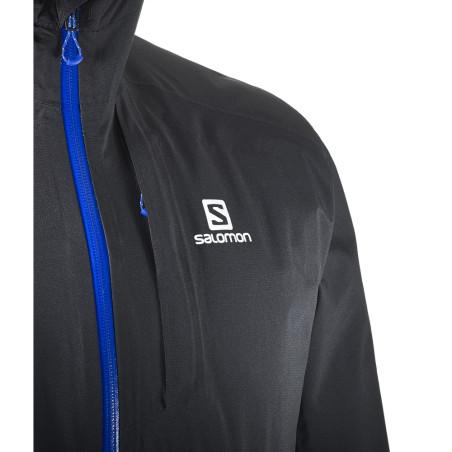 Veste Running SALOMON Homme Bonatti WP JKT W Noire PE 2018