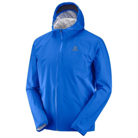 Veste Running SALOMON Homme Bonatti WP JKT M Bleue / Grise PE 2019