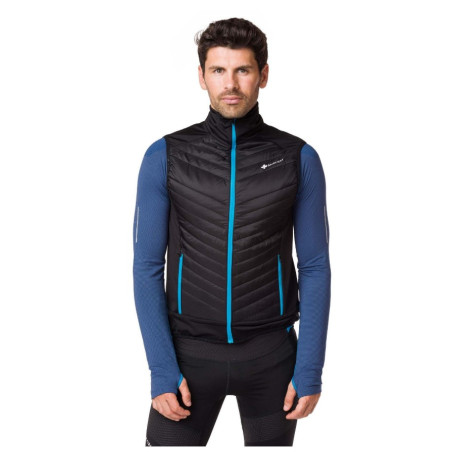 Veste Gilet Running RAIDLIGHT Homme Activ Hybrid Noir / Bleu AH 2019
