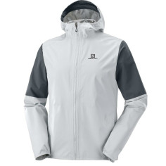 Veste Running SALOMON Homme ESSENTIAL WP 2.5L JKT Gris AH...