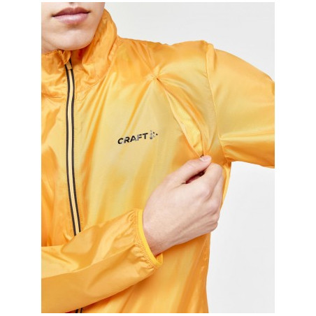 Veste Running CRAFT Homme PRO HYPERVENT JACKET Orange PE 2022