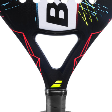 Raquette Padel Junior BABOLAT VIPER Noir / Rouge (300 g) 2022
