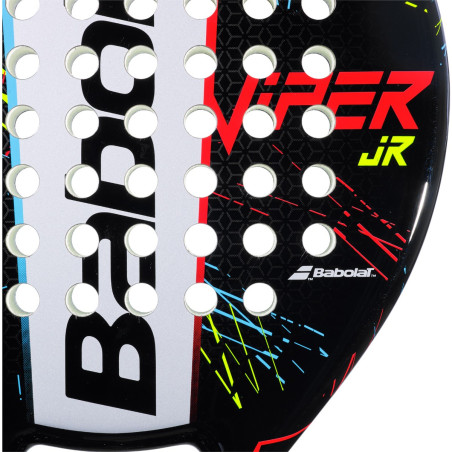 Raquette Padel Junior BABOLAT VIPER Noir / Jaune / Rouge (300 g) 2022