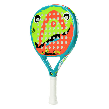 Raquette Padel HEAD MONSTER KIDS Vert / Jaune / Rouge (300 g) 2022