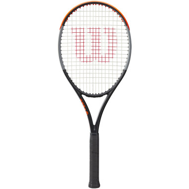Raquette WILSON BURN 100V4.0 Noir / Orange / Gris (300 g) 16x19 2020