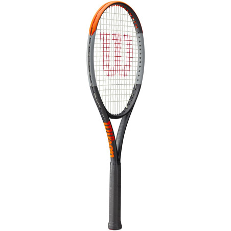 Raquette WILSON BURN 100V4.0 Noir / Orange / Gris (300 g) 16x19 2020