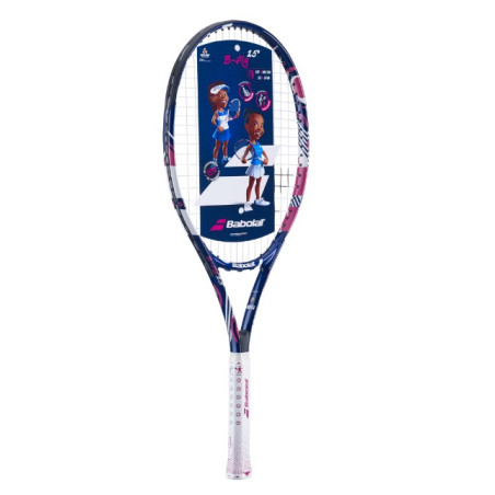 Raquette Junior BABOLAT B'FLY 25 Bleu / Rose / Blanc 2023