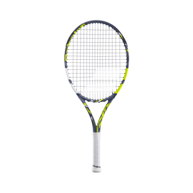 Raquette Junior BABOLAT AERO 25 Jaune / Gris / Blanc (225g) 2022