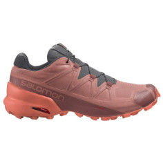 Chaussures Running SALOMON Femme SPEEDCROSS 5 Rose / Corail
