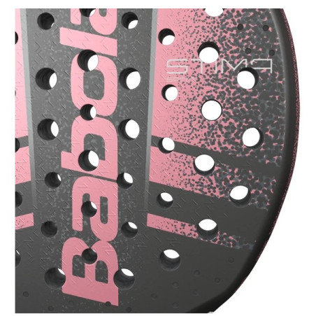 Raquette Padel BABOLAT  STIMA SPIRIT Noir / Rose  (335gr ) 2023