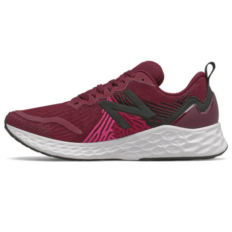 Chaussures Running NEW BALANCE Femme TEMPO Bordeaux / Noir / Rose AH 2021