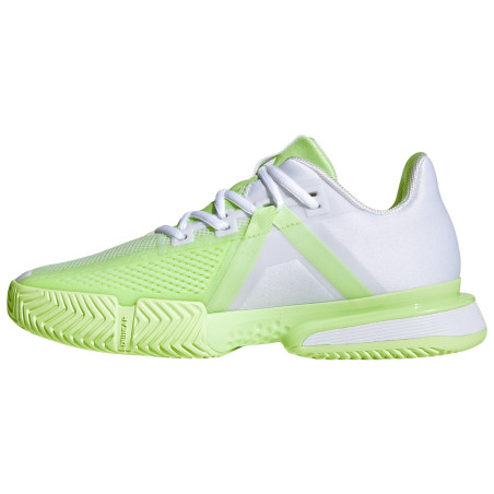 Chaussures ADIDAS Femme SoleMatch Bounce Blanc / Anis AH 2019