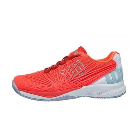 Chaussures WILSON Femme Kaos 2.0 Clay Blanc / Corail PE 2018