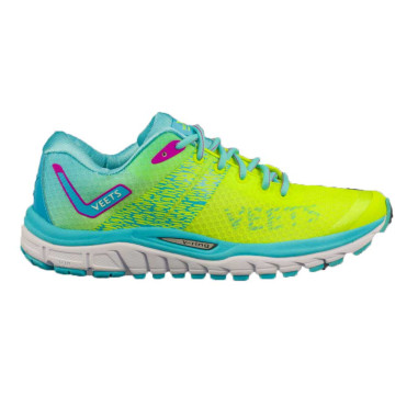 Chaussures Running VEETS Femme Inside 2.2 Jaune / Bleue AH 2019