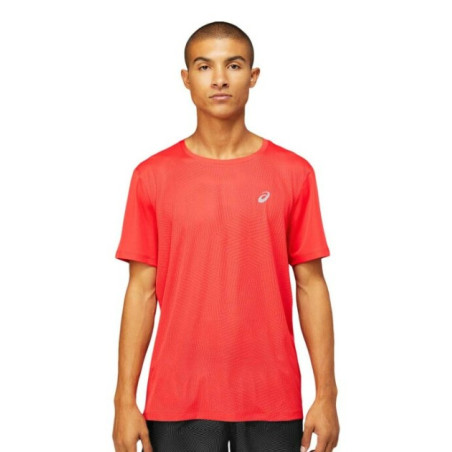 T-Shirt ASICS Homme VENTILATE SS TOP ELECTRIC Rouge