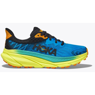 Chaussures Running HOKA Homme CHALLENGER ATR 7 Bleu / Vert / Jaune AH 2023