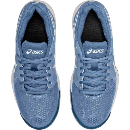 Chaussures ASICS Junior GEL-RESOLUTION 8 Toutes Surfaces Bleu / Blanc 2022