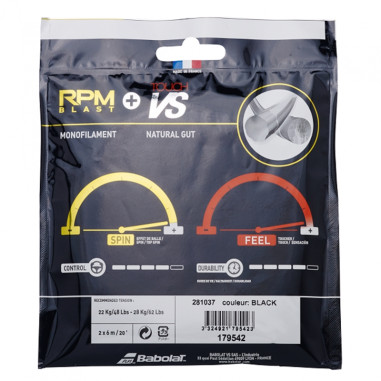 Cordage BABOLAT Hybrid RPM Blast (1.25 mm) / VS...