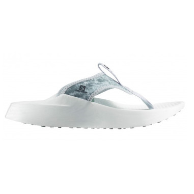 Claquettes SALOMON Mixte INDEX BREAK Blanc / Gris PE 2022
