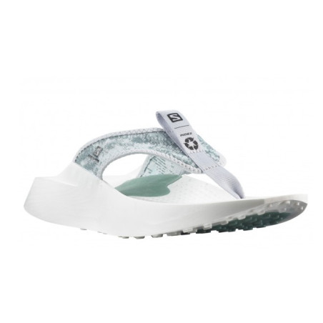 Claquettes SALOMON Mixte INDEX BREAK Blanche / Grise PE 2021