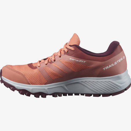 Chaussures Running SALOMON Femme TRAILSTER 2 GTX Saumon AH 2021