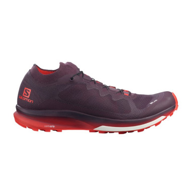 Chaussures Running SALOMON Homme SLAB ULTRA 3 Bordeaux / Rouge AH 2020