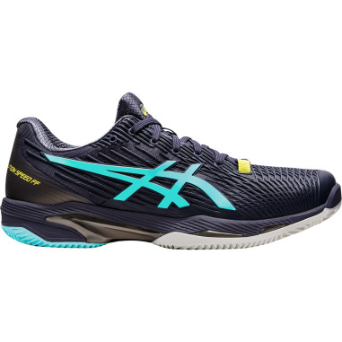 Chaussures ASICS Homme SOLUTION SPEED FF2 Terre Battue Bleu / Fushia PE 2022