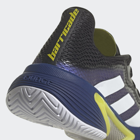 Chaussures ADIDAS Homme BARRICADE Violet / Noir / Jaune AH 2021